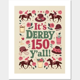 It's Derby 150 Y'all Aesthetic Posters and Art